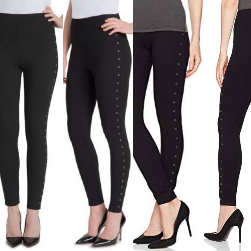 Lyss “Grommet Ponte” Leggings Black